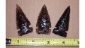 3 Obsidian Hunting Points (100 grains) SOLD